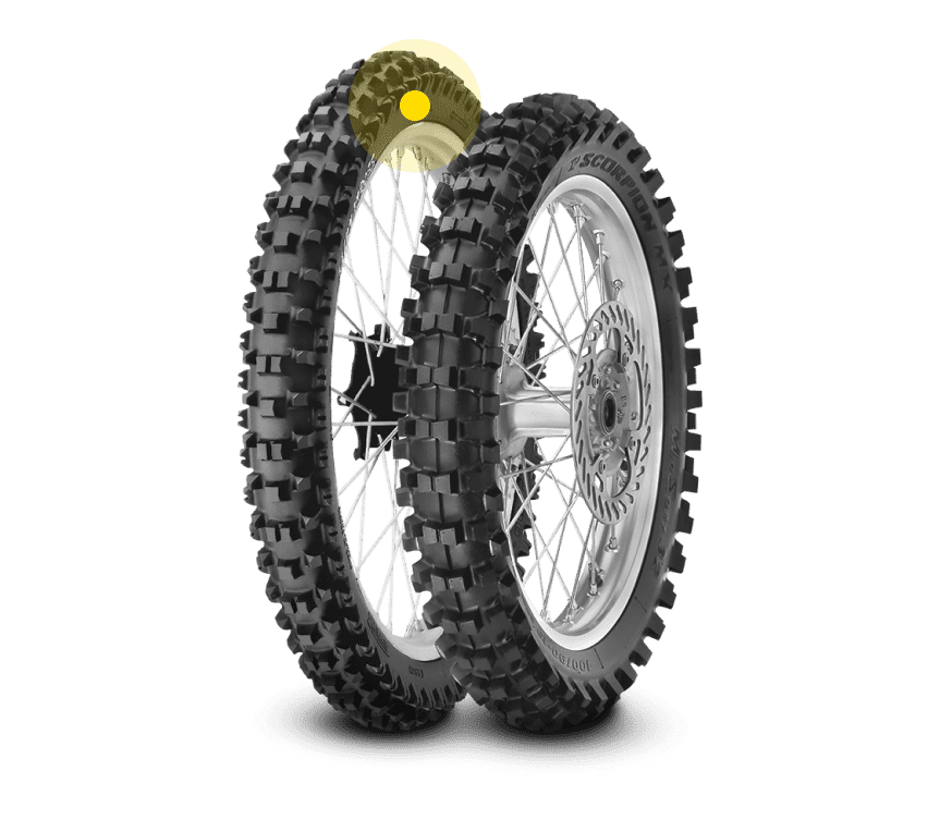 SCORPION™ XC MID SOFT Rear 110/100 - 18 M/C 64M TT | Pirelli