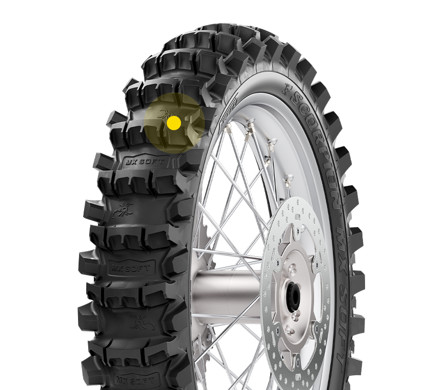 SCORPION™ MX SOFT Rear 110/90 - 19 62M NHS | Pirelli