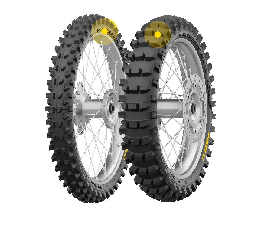 New SCORPION™ MX32™ Mid-Soft: Motocross Tyre | Pirelli
